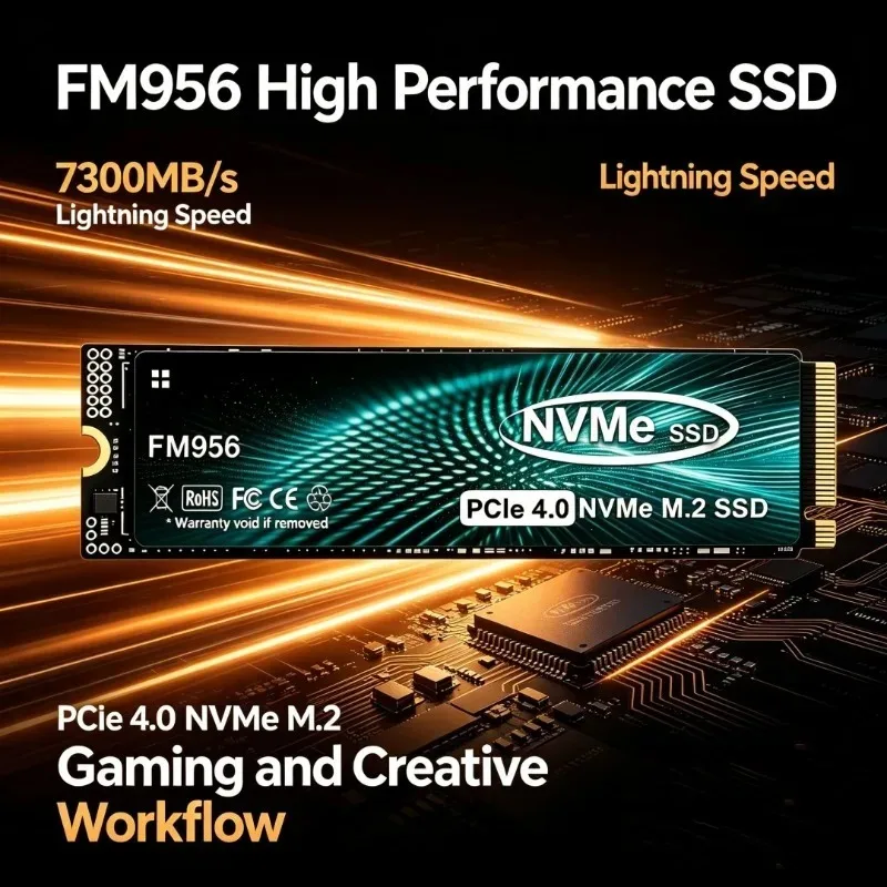 Оригинальный FM956 M.2 2280 NV – обзор и цена M.2 Nvme 4Tb Pcie 4.0 Ssd