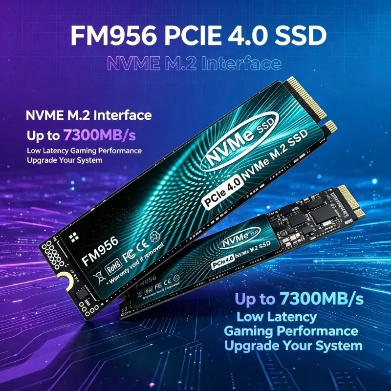 Оригинальный FM956 M.2 2280 NV – обзор и цена M.2 Nvme 4Tb Pcie 4.0 Ssd