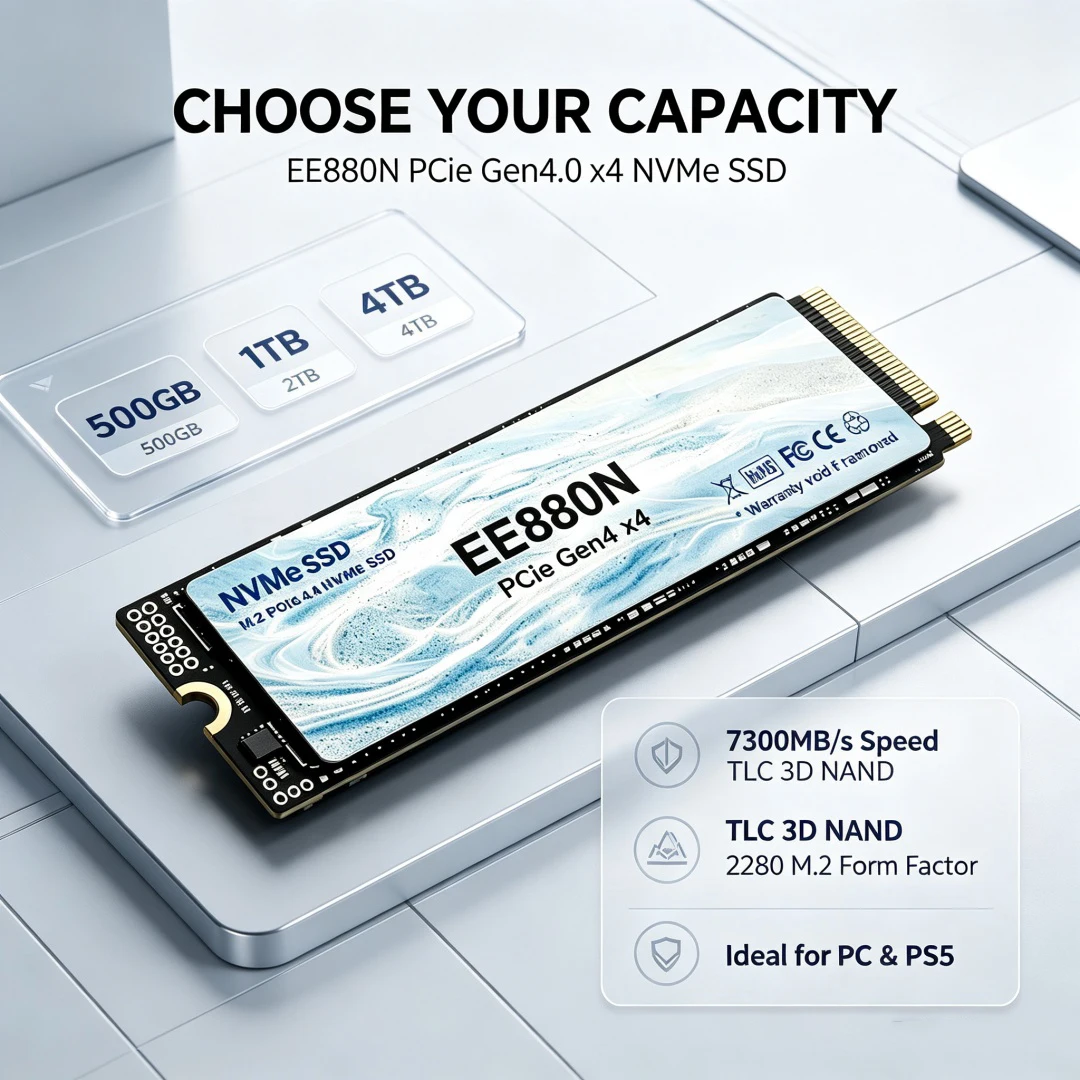 EE880N M.2 2280 PCIe 4.0 X4 NV – обзор и цена M.2 Nvme 4Tb Pcie 4.0 Ssd
