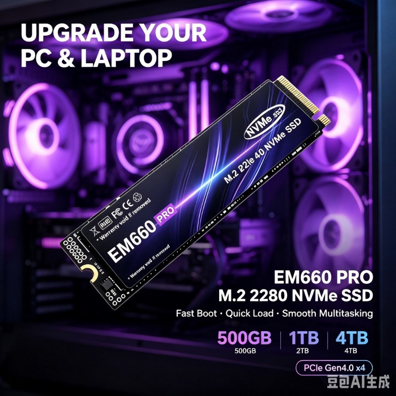 EM660 M.2 2280 NVMe PCIe 4.0 S – обзор и цена M.2 Nvme 4Tb Pcie 4.0 Ssd