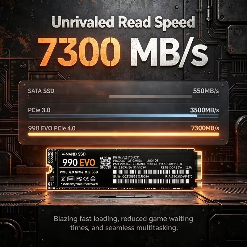 990 EVO M.2 2280 NVMe PCIe 4.0 – обзор и цена M.2 Nvme 4Tb Pcie 4.0 Ssd