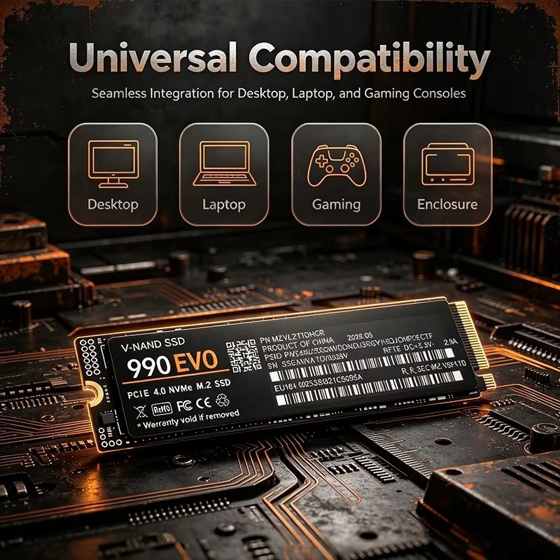 990 EVO M.2 2280 NVMe PCIe 4.0 – обзор и цена M.2 Nvme 4Tb Pcie 4.0 Ssd